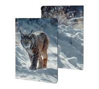 Wild Canada Lynx Big Cat Animal Tablet Case Slim Stand Protective Case Cover Tablet Cover Tablet Sleeve