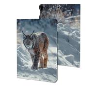 Wild Canada Lynx Big Cat Animal Tablet Case Slim Stand Protective Case Cover Tablet Cover Tablet Sleeve