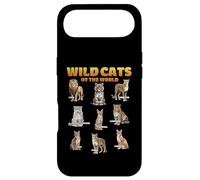 Wild Cats of the World Educational Animal Big Cat Types Case for iPhone Air