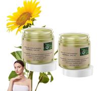 Wild Chickweed Herbal Salve, Kowsunary Organic Herbal Salve 4oz, Organic Chickweed Salve Cream, Hydrates and Moisturizes, Relieves Dry Skin (2Pcs, One Size)