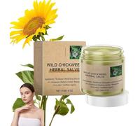 Wild Chickweed Herbal Salve, Kowsunary Organic Herbal Salve 4oz, Organic Chickweed Salve Cream, Hydrates and Moisturizes, Relieves Dry Skin (1Pcs, One Size)