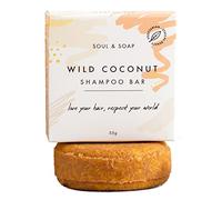 Wild Coconut Shampoo Bar - Plastic Free Hard Water Eco Friendly Zero Waste