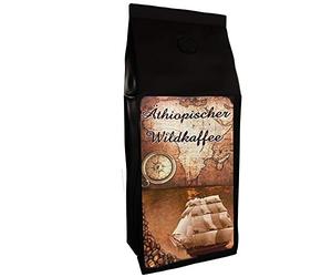 Wild Coffee Beans from Ethiopia 1000 g Coffee Whole Bean