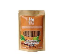 Wild Collection Ceylon Cinnamon Sticks, Cinnamon Powder Product of Sri Lanka (100g/3.53oz, Cinnamon Sticks)