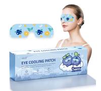 WILD+ Cooling Eye Patches, Blueberry Hydrogel Pads for Hayfever,Puffy Eyes