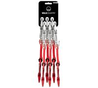 Wild Country - 6 Climbing Quickdraws 10cm Length - Helium 3.0 Quickdraw 6X10Cm Red Red one size