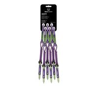 Wild Country - 6 Climbing Quickdraws 12cm length- Session Quickdraw 6x12Cm - Session Quickdraw 6X12Cm Purple/Green in Nylon Purple one size