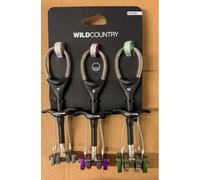 Wild Country Friend Set 0.4, 0.5, 0.75 Multicolour, Size Multi Size - Unisex Nuts and Cams, Color Grey / Green / Purple