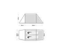 Wild Country Hoolie Compact 2 Tent - Olive