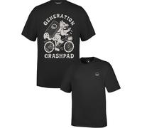 Wild Country - Organic cotton climbing T-shirt - Sequence M T-Shirt Black Out for Men - Size M Black M