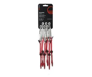 Wild Country - Pack of 6 climbing quickdraws - Wildwire Quickdraw 6X10Cm - Red Red one size
