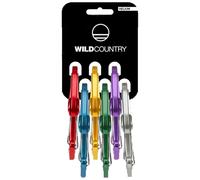 Wild Country - Helium 3.0 - Snapgate carabiner size Rack 6-Pack, black