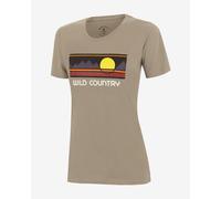 Wildcountry Stamina Short Sleeve T-shirt Beige M Women