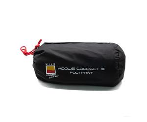 Wild Country Unisex Wild Country Hoolie 3 Groundsheet Protector Footprint, Black, One Size UK