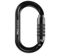 Wild Country - Wild Oval Trilock - Locking carabiner black/grey