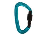 Wild Country Wildscrew Screwgate Carabiner in Black/Turquoise