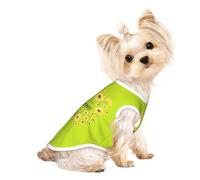 Wild Daisy Flower Print Pet Sleeveless Tank Top for Dogs Cats Apparel Stretchy Soft Fashion Vest Gear Wear