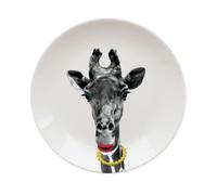 Dining Plates - Funny Animals Mustard Wild Dining Tableware and Water Bottles
