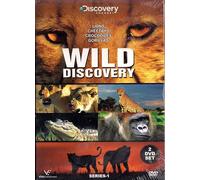 WILD DISCOVERY SERIES 1 ( LIONS / CHEETAHS / CROCODILES / GORILLAS ) 2 DVD SET