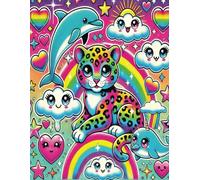 Wild Dreams Notebook: Vibrant 90s-Inspired Lined Journal for Kids, Teens & Animal Lovers
