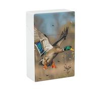 Wild Ducks and Tree Cigarette Case Portable Novelty Cigarette Packing Box Crush Proof Waterproof Cigarette Box Novelty Gifts for Friend