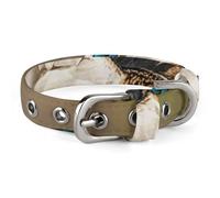 Wild Ducks and Tree Dog Collar Adjustable Soft and Comfortable Puppy Collars with Metal Buckle Pet Collar for Small Medium Pet