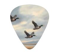 Wild Ducks Guitar Picks Gift Set - Smooth Durable Plectrums For Acoustic, Electric & Bass Guitar, Perfect Present For Guitar Lovers & Musicians