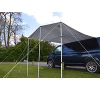 Wild Earth DELUX Sun Canopy Awning for VW Camper Van Motorhome RV 2.4m x 3m MEDIUM GREY