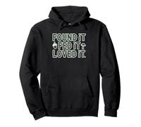 Wild Edibles Hunter Humor Finding Food Woods Outdoors Pullover Hoodie
