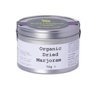 Wild Elephant Organic Dried Marjoram 70g | 100% Pure Herb, No Additives | Certified Organic, GMO Free, Vegan | For Roasts, Stuffings, Tomato Sauces & Mediterranean Cooking