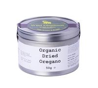 Wild Elephant Organic Dried Oregano 50g - 100% Pure Leaf, Bold Flavour - For Pizza, Greek Salad & Mexican Cooking - Packed in UK