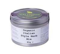 Wild Elephant Organic Italian Seasoning 80g | Dried Mediterranean Herb Blend, No Additives | Vegan & GMO Free | For Pasta Sauces, Pizza, Marinades & Roast Vegetables