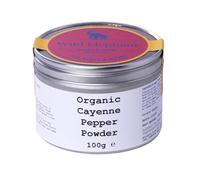 Wild Elephant Organic Red Chilli Powder 100g - Pure Ground Chilli, No Fillers - For Curries, Chilli Con Carne & Marinades - Packed in UK