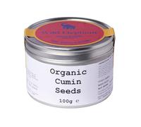 Wild Elephant Organic Whole Cumin Seeds 100g - 100% Pure, No Additives - For Curries, Hummus & Mexican Cooking - Packed in UK