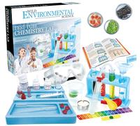 WILD ENVIRONMENTAL SCIENCE TEST TUBE CHEMISTRY LAB Age 8+ | Kids Toys for Science Experiments | Hands-On Lessons in Chemistry | Safe & Fun Educational Kit for Budding Chemists | For boys and girls +