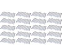 Wild Essentials 200 Pack Cotton Wick Essential Oil Inhaler Refills, 4 cm (1 5/8 inch) Blank Nasal Sticks for On the Go Aromatherapy Compact, Portable, Highly Absorbent Cotton Interior, Paper Exterior