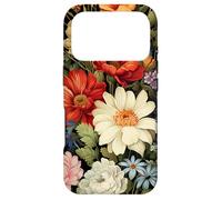 Wild Flower Blossoms Garden Botanical Foliage Floral Plant Case for iPhone 17 Pro