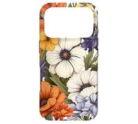 Wild Flower Blossoms Garden Botanical Foliage Floral Plant Case for iPhone 17 Pro