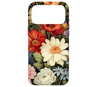 Wild Flower Blossoms Garden Botanical Foliage Floral Plant Case for iPhone 17 Pro Max