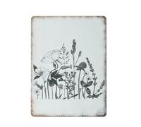 Wild Flower Fine Art Minimalist Home Yard Vintage Wall Decor Sign 8x12inch