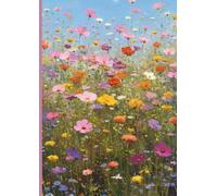 Wild Flower Journal: Large A4 (8.27" × 11.69") Lined Notebook | 120 Lined Pages: Beautiful Botanical Wild Flower Notebook for Writing, Journaling, Note-Taking, School, Work & Everyday Inspiration