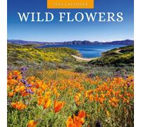 Wild Flowers - 2025 Square Wall Calendar - by Red Robin Publishing