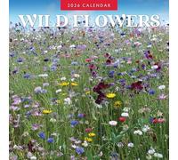 Wild Flowers - 2026 Square Wall Calendar - by Red Robin Publishing
