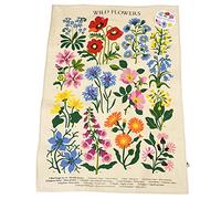 Wild Flowers Cotton Tea Towel