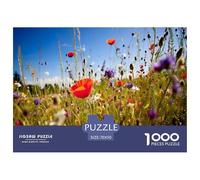 Wild-flowers Jigsaw Puzzles for Adults Interesting Puzzle Game 1000 Jigsaws Educational Games for Adults Gifts 70x50cm/1000pcs