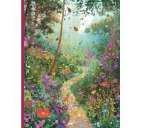 Wild Flowers Journal: Sunlit Forest Walk.: A Botanical Nature Notebook Inspired by Morning Meadows, Blooming Summer Gardens, and Woodland Walks | 127 Pages | 120 Lined Pages | 8.5 x11 Inches