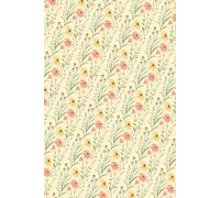 Wild Flowers Notebook Lined Journal for Women & Men - Floral Aesthetic Notebook for Writing and Notes: 6x9 inches, 120 Pages Cute Flower Design Gift for Nature Lovers