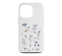 Wild Flowers Plants to Saving the Bees Climate Change Nature Case for iPhone 13 Pro
