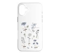 Wild Flowers Plants to Saving the Bees Climate Change Nature Case for iPhone 16 Plus
