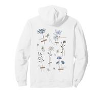 Wild Flowers Plants to Saving the Bees Climate Change Nature Pullover Hoodie